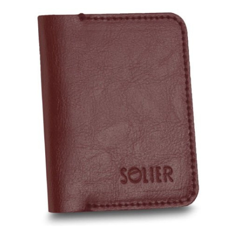 Tenká kožená pánská peněženka s mincovníkem SW16 SLIM Solier