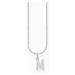 Thomas Sabo KE2252-051-14-L45V Silver necklace letter M