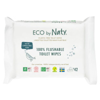ECO by Naty Plastic-free Toilet Wipes vlhčené ubrousky pro děti 42 ks
