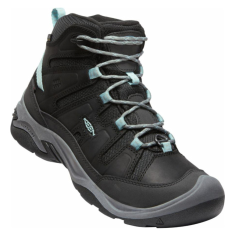 Keen Circadia Mid Polar Women Dámské zimní vyšší trekové boty 10037728KEN black/cloud blue