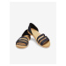Černé dámské sandály Crocs Tulum