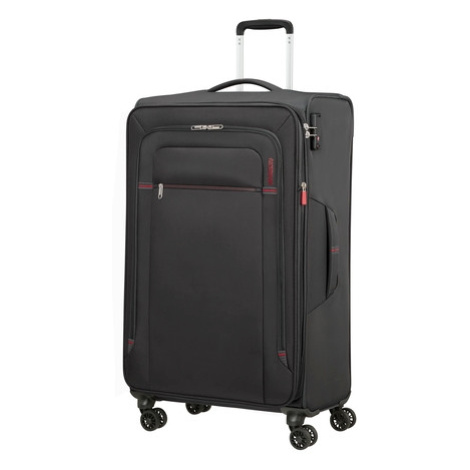 AT Kufr Crosstrack Spinner 79/30 Expander Grey/Red, 47 x 31 x 79 (133191/2645) American Tourister