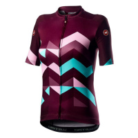 Dámský cyklistický dres Castelli Unlimited W Jersey Sangria