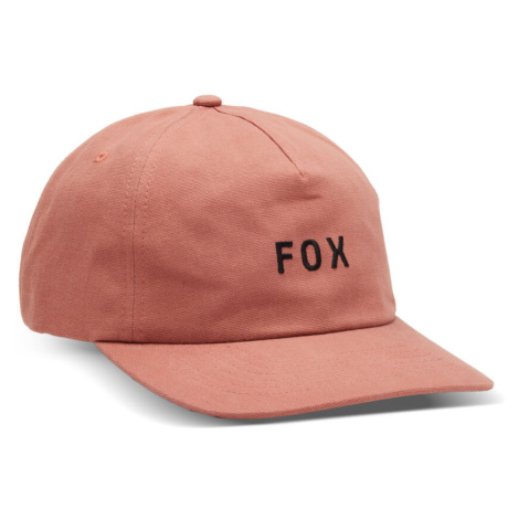 Čepice Fox W Wordmark Adjustable Hat OS