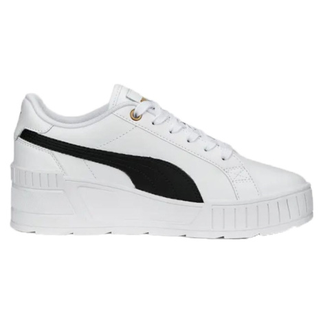 Puma Karmen Wedge W 098502 - puma white/puma black/gold
