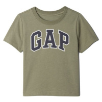 GAP BABY Dětské tričko, khaki, velikost