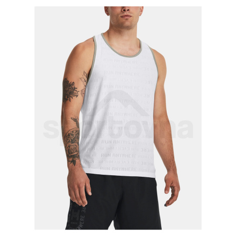 Tílko Under Armour UA RUN EVERYWHERE SINGET-WHT