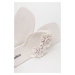 Žabky Melissa Harmonic Squared dámské, bílá barva, na plochém podpatku