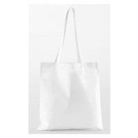 Westford Mill Nákupní bavlněná taška WM161 White