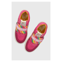 Dětské sneakers boty Agatha Ruiz de la Prada růžová barva