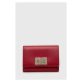 Kožená peněženka Furla červená barva