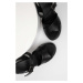 Kožené sandály Answear Lab X limitovaná kolekce SISTERHOOD černá barva