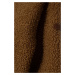 Dětská fleecová mikina Sisley hnědá barva, s aplikací