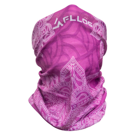 Fllos Wind multifunkční outdoorový šátek růžová FLLÖS