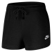 Nike SPORTSWEAR ESSENTIAL Dámské sportovní šortky, černá, velikost