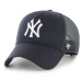 Kšiltovka 47 brand MLB New York Yankees tmavomodrá barva, s aplikací, BCWS-BRSRS17CTP-NY96