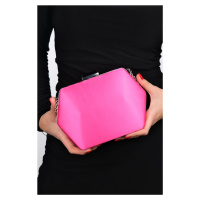 LuviShoes CUARTO Women's Fuchsia Satin Handbag