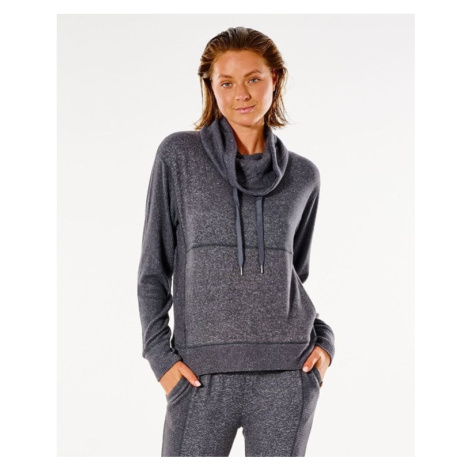 Mikina Rip Curl COSY II ROLL NECK Dark Grey Marle