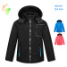 Chlapecká zimní bunda KUGO BU610, černá Barva: Černá