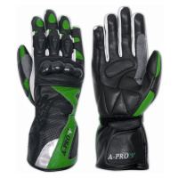 A-PRO Ginger dámské rukavice Gud-Give černá/zelená