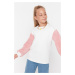 Trendyol Girls Ecru Fleece Knitted Thick Sweatshirt