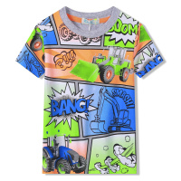 Chlapecké tričko KUGO HC9338, mix barev / šedý lem Barva: Mix barev