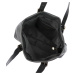 Luxusní kožená kabelka Pierre Cardin 5334 EDF černá