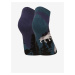 Černo-modré unisex veselé ponožky Dedoles Vlk za úplňku