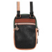 Dámská malá koženková crossbody Anekke Wild Forest, černá