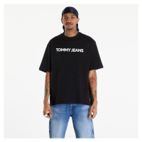 Tommy Jeans Logo Oversized Fit T-Shirt Black