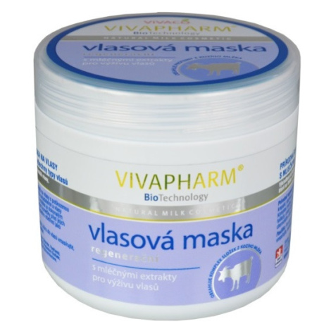 VivaPharm Regenerační vlasová maska s mléčnými extrakty 600 ml