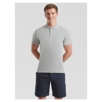 Light grey men's shirt Iconic Polo 6304400 Friut of the Loom