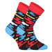 3PACK veselé ponožky Styx vysoké vícebarevné (H955115453)