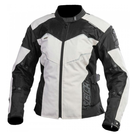 SECA Stream III Lady Dámská bunda na motorku bílá/černá