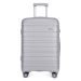 Cestovní kabinový šedý kufr Nakato 2091