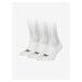 Sada tří párů pánských ponožek v bílé barvě Calvin Klein Underwear