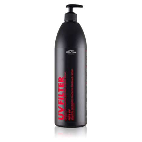 Joanna Professional UV Filter ochranný šampon pro vlasy namáhané sluncem vůně Cherry 1000 ml