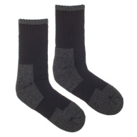 Vlněné ponožky Vlnáč Termo černý Fusakle