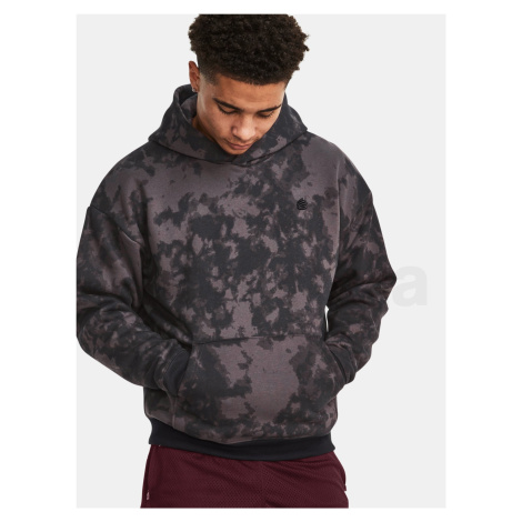 Mikina Under Armour Curry Acid Wash Hoodie-GRY