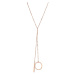 Victoria Filippi Stainless Steel Ocelový dlouhý náhrdelník Jenny Gold - chirurgická ocel NHN1824