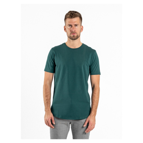 Pánské prodloužené tričko | óčko | Smaragd green