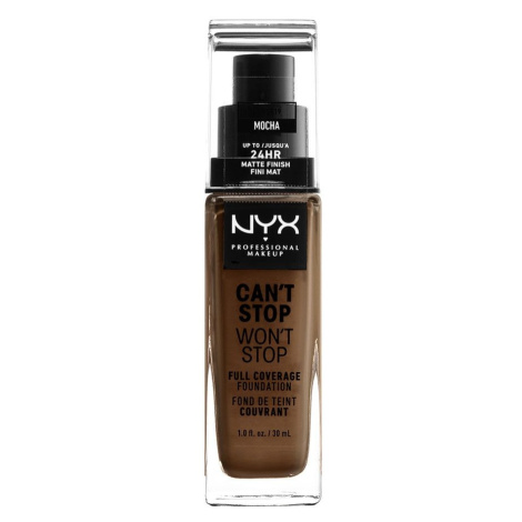 NYX Professional Makeup Can't Stop Won't Full Coverage č. 19 - Mocha Make-up 30 ml