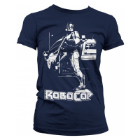 Robocop tričko, Robocop Poster Navy Girly, dámské