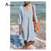 Letní šaty na pláž délky midi
