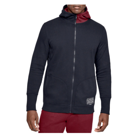 Under Armour Baseline Fleece FZ Hoodie Černá