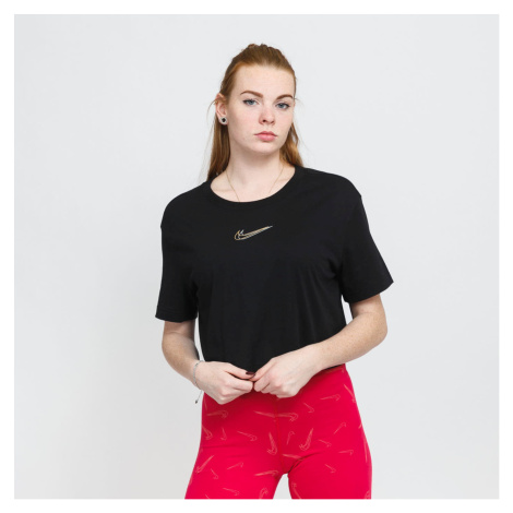 Nike Sportswear Crop Short Sleeve Tee Black