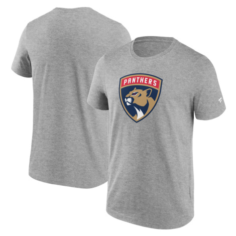 Florida Panthers pánské tričko Primary Logo Graphic T-Shirt Sport Gray Heather Fanatics