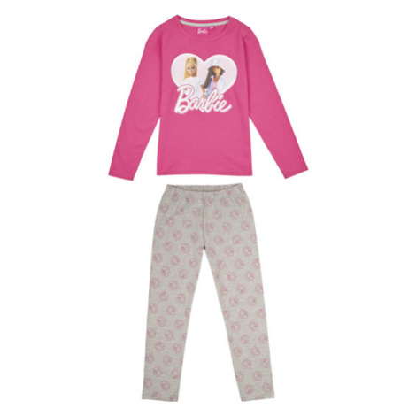 Barbie Dívčí pyžamo (růžová)