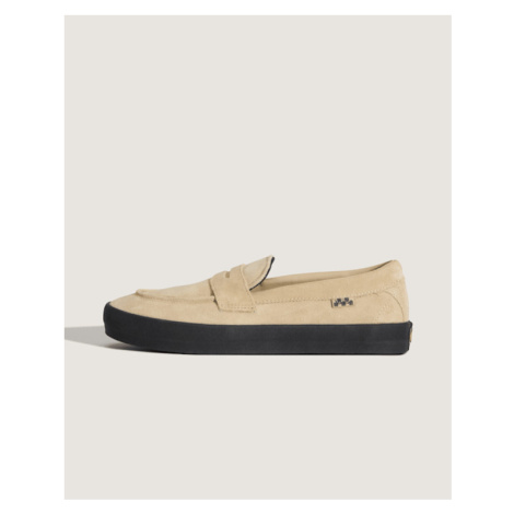 Vans - Skate Loafer Shoes, Man, Beige, Size: