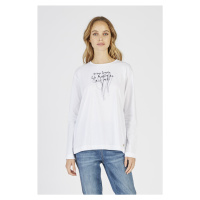 Tričko la martina woman t-shirt l/s jersey bílá